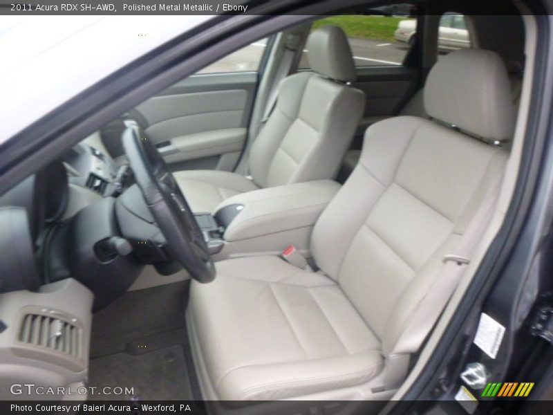Polished Metal Metallic / Ebony 2011 Acura RDX SH-AWD