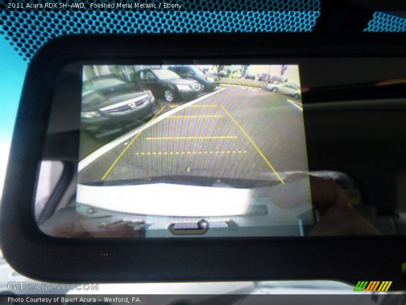 Polished Metal Metallic / Ebony 2011 Acura RDX SH-AWD