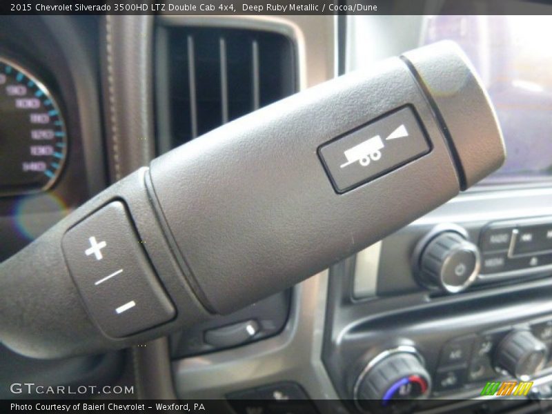 Deep Ruby Metallic / Cocoa/Dune 2015 Chevrolet Silverado 3500HD LTZ Double Cab 4x4
