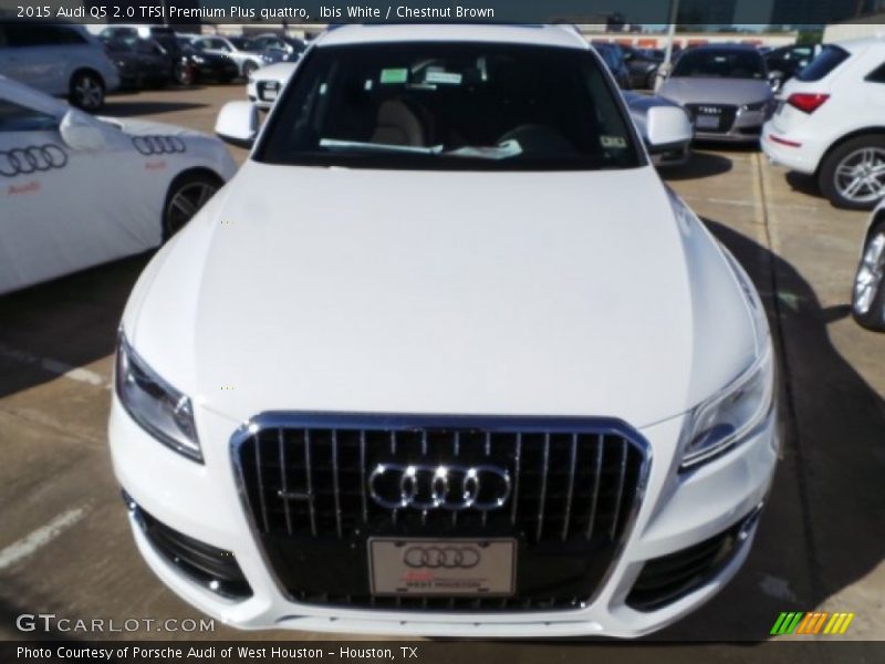 Ibis White / Chestnut Brown 2015 Audi Q5 2.0 TFSI Premium Plus quattro