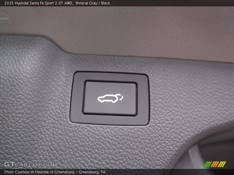 Mineral Gray / Black 2015 Hyundai Santa Fe Sport 2.0T AWD