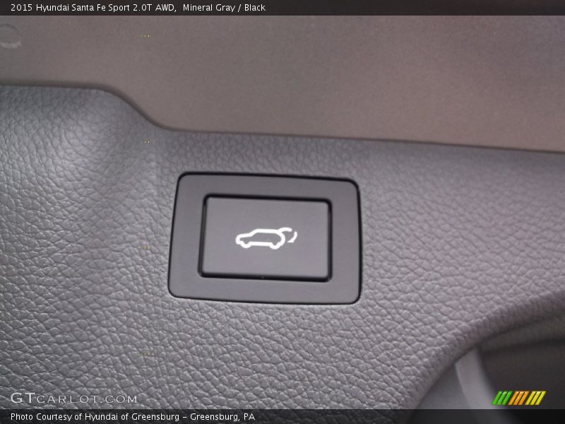 Mineral Gray / Black 2015 Hyundai Santa Fe Sport 2.0T AWD