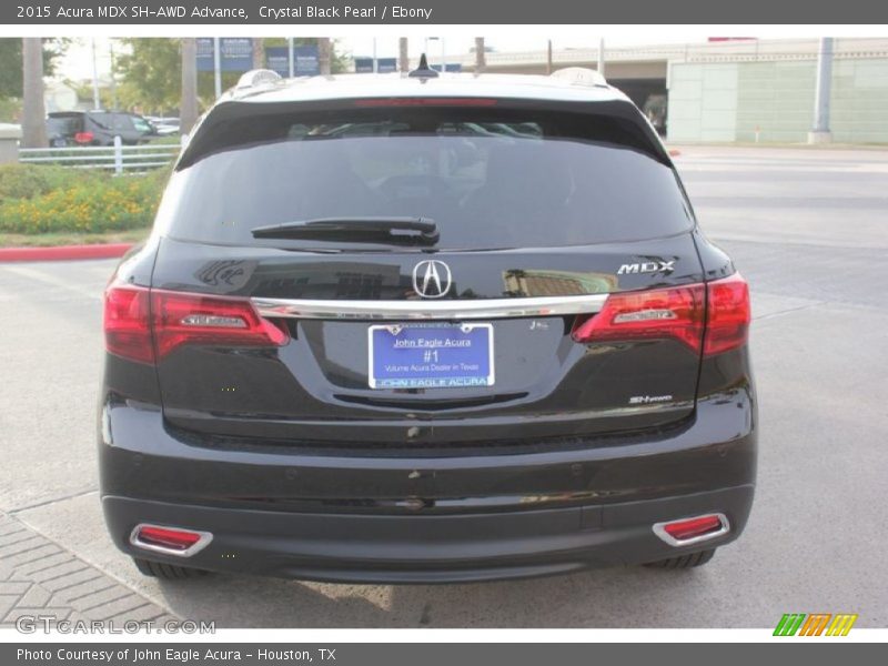 Crystal Black Pearl / Ebony 2015 Acura MDX SH-AWD Advance