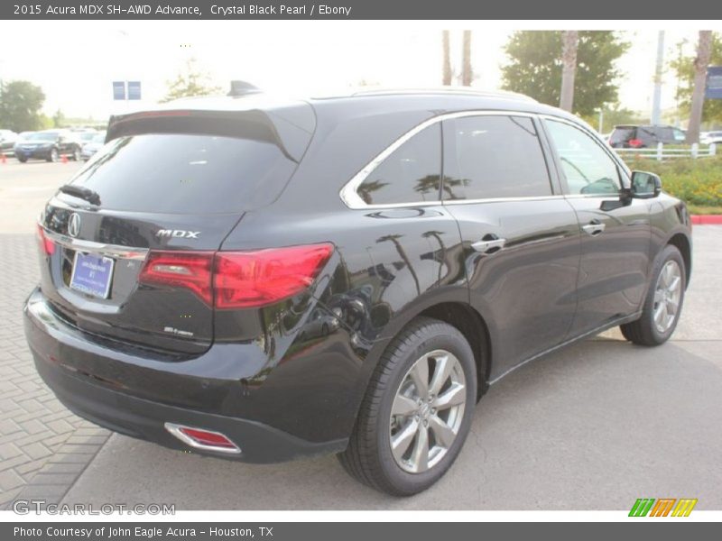 Crystal Black Pearl / Ebony 2015 Acura MDX SH-AWD Advance