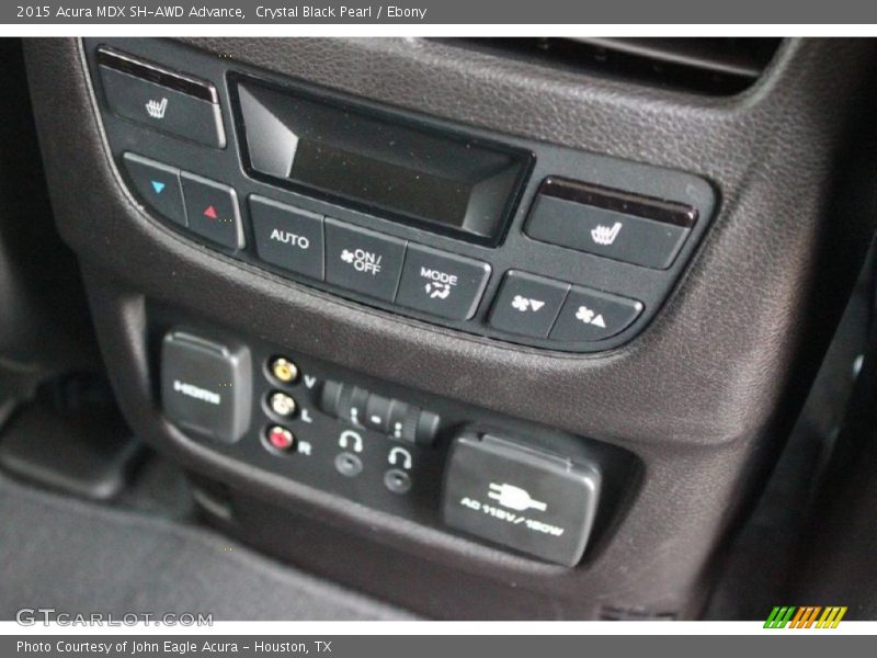 Crystal Black Pearl / Ebony 2015 Acura MDX SH-AWD Advance