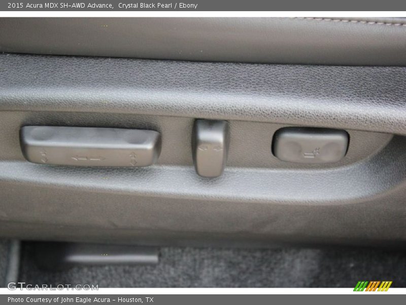 Crystal Black Pearl / Ebony 2015 Acura MDX SH-AWD Advance
