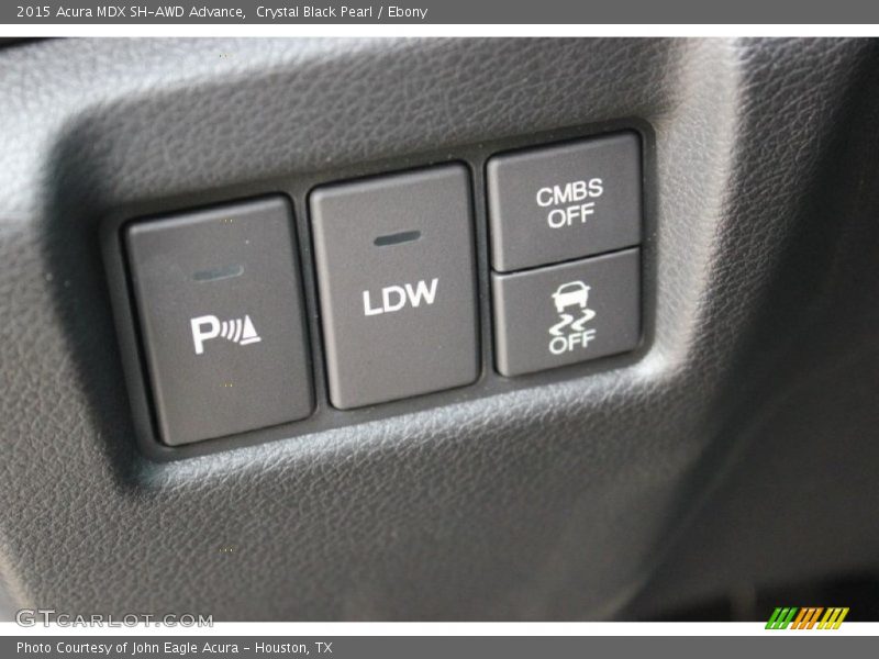 Crystal Black Pearl / Ebony 2015 Acura MDX SH-AWD Advance
