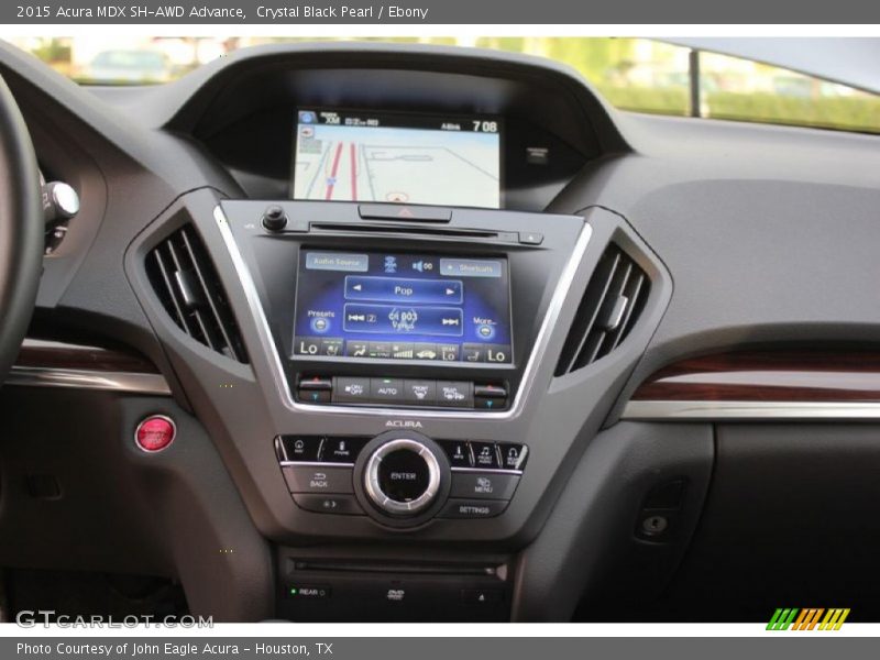 Crystal Black Pearl / Ebony 2015 Acura MDX SH-AWD Advance