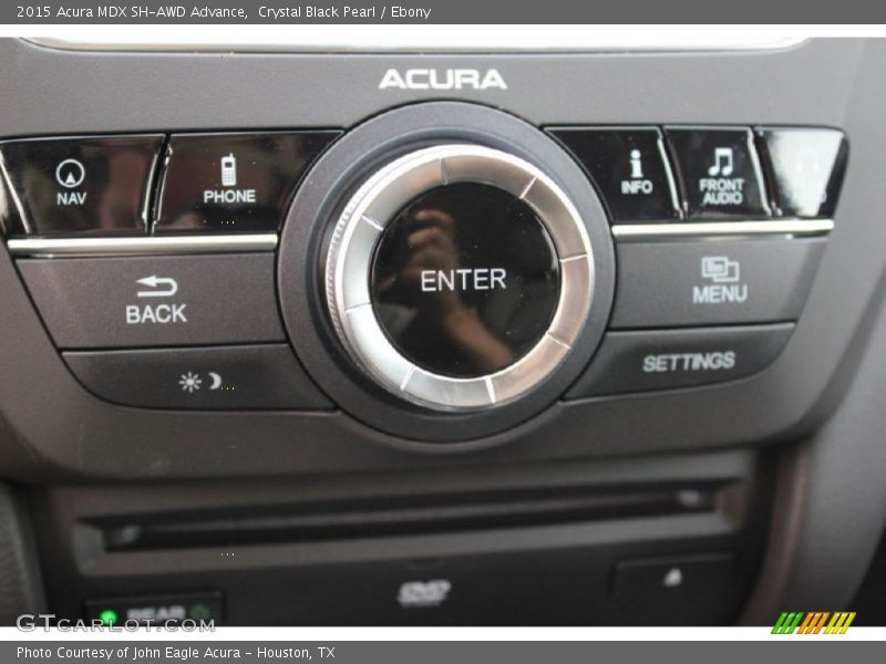 Crystal Black Pearl / Ebony 2015 Acura MDX SH-AWD Advance