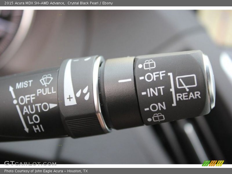 Crystal Black Pearl / Ebony 2015 Acura MDX SH-AWD Advance