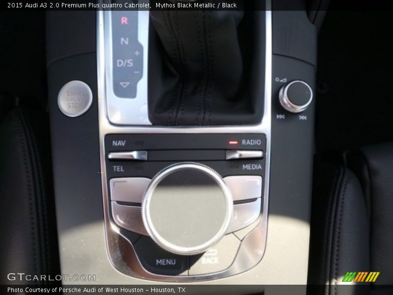 Mythos Black Metallic / Black 2015 Audi A3 2.0 Premium Plus quattro Cabriolet