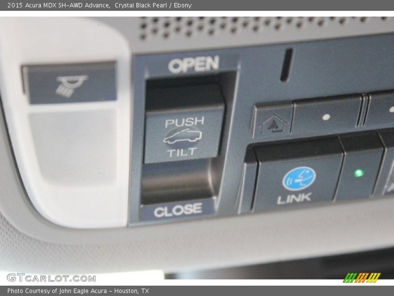 Crystal Black Pearl / Ebony 2015 Acura MDX SH-AWD Advance