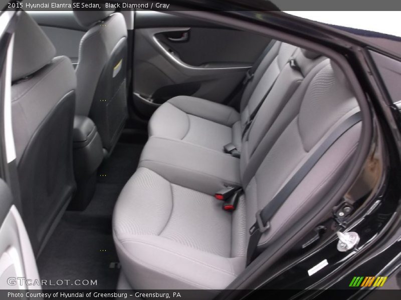 Black Diamond / Gray 2015 Hyundai Elantra SE Sedan