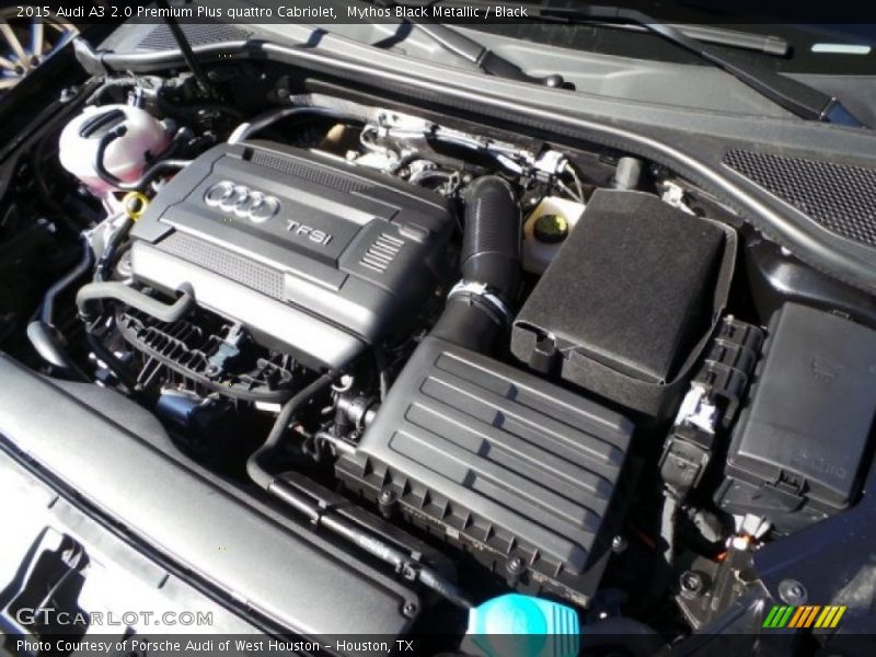  2015 A3 2.0 Premium Plus quattro Cabriolet Engine - 2.0 Liter Turbocharged/TFSI DOHC 16-Valve VVT 4 Cylinder