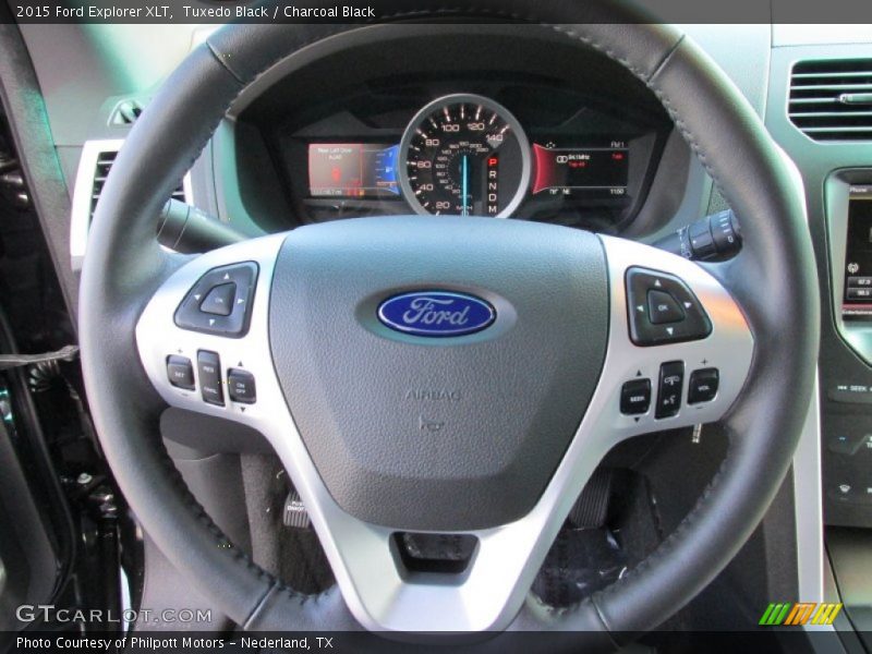 Tuxedo Black / Charcoal Black 2015 Ford Explorer XLT