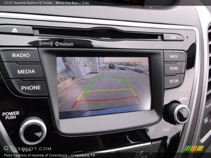 Windy Sea Blue / Gray 2015 Hyundai Elantra SE Sedan