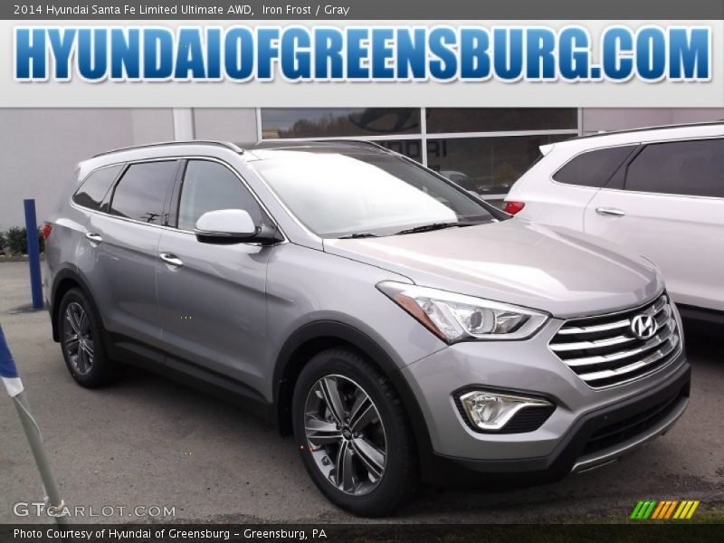 Iron Frost / Gray 2014 Hyundai Santa Fe Limited Ultimate AWD