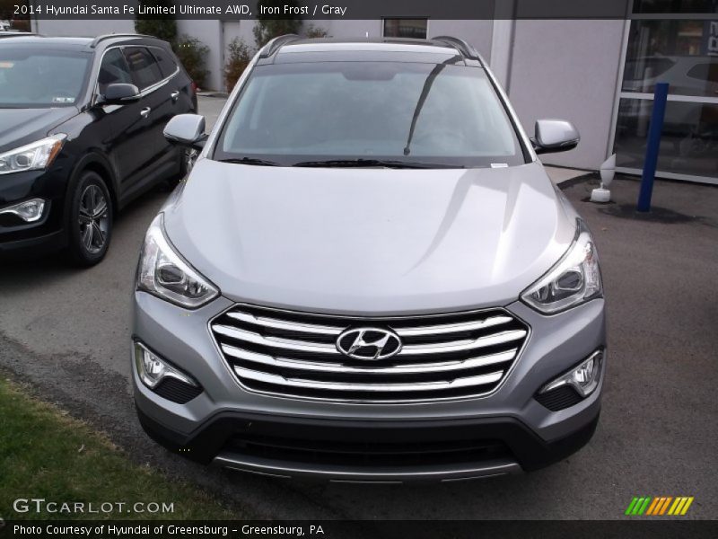 Iron Frost / Gray 2014 Hyundai Santa Fe Limited Ultimate AWD