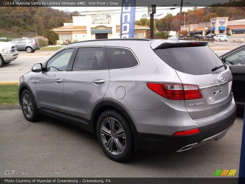 Iron Frost / Gray 2014 Hyundai Santa Fe Limited Ultimate AWD