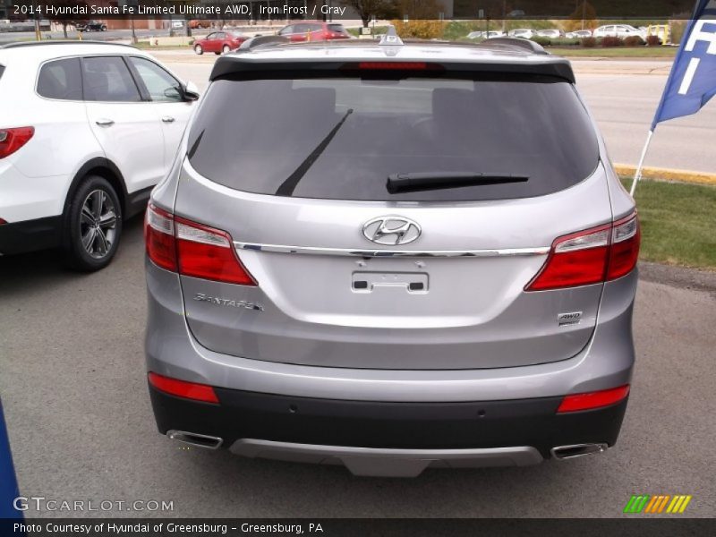 Iron Frost / Gray 2014 Hyundai Santa Fe Limited Ultimate AWD