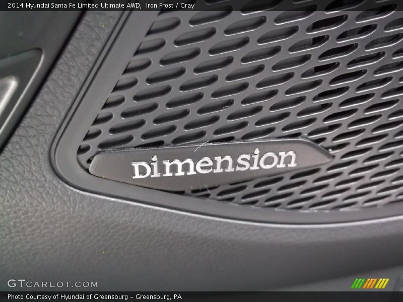 Iron Frost / Gray 2014 Hyundai Santa Fe Limited Ultimate AWD