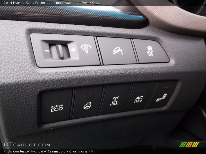 Iron Frost / Gray 2014 Hyundai Santa Fe Limited Ultimate AWD