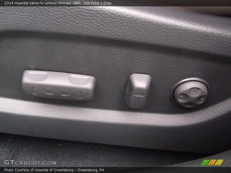 Iron Frost / Gray 2014 Hyundai Santa Fe Limited Ultimate AWD