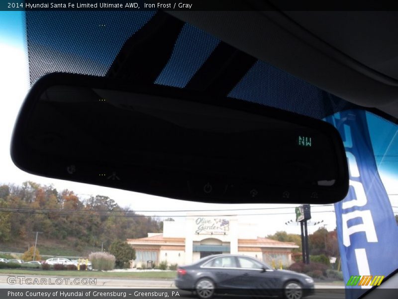 Iron Frost / Gray 2014 Hyundai Santa Fe Limited Ultimate AWD