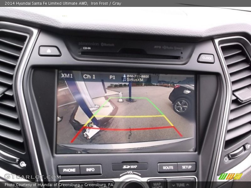Iron Frost / Gray 2014 Hyundai Santa Fe Limited Ultimate AWD