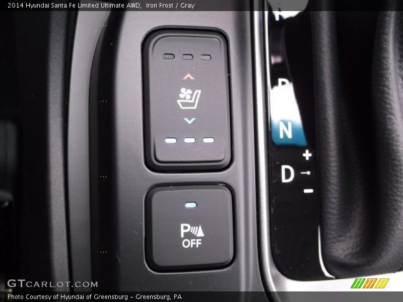 Iron Frost / Gray 2014 Hyundai Santa Fe Limited Ultimate AWD