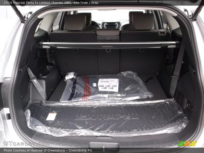 Iron Frost / Gray 2014 Hyundai Santa Fe Limited Ultimate AWD