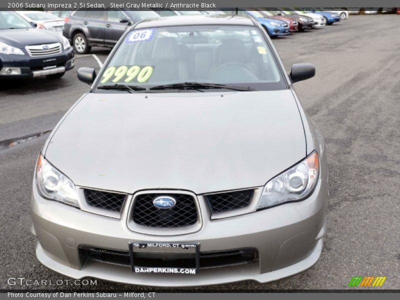 Steel Gray Metallic / Anthracite Black 2006 Subaru Impreza 2.5i Sedan
