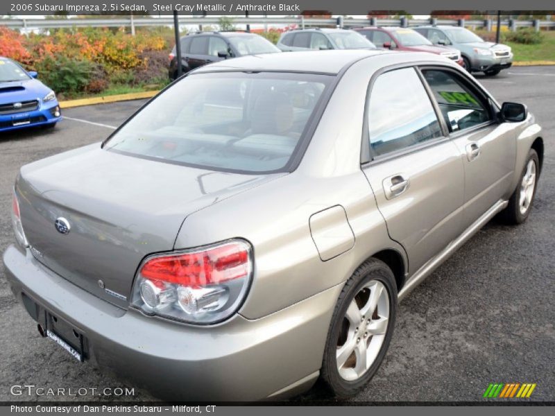 Steel Gray Metallic / Anthracite Black 2006 Subaru Impreza 2.5i Sedan