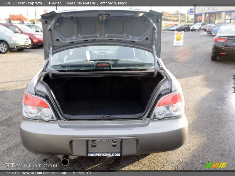 Steel Gray Metallic / Anthracite Black 2006 Subaru Impreza 2.5i Sedan