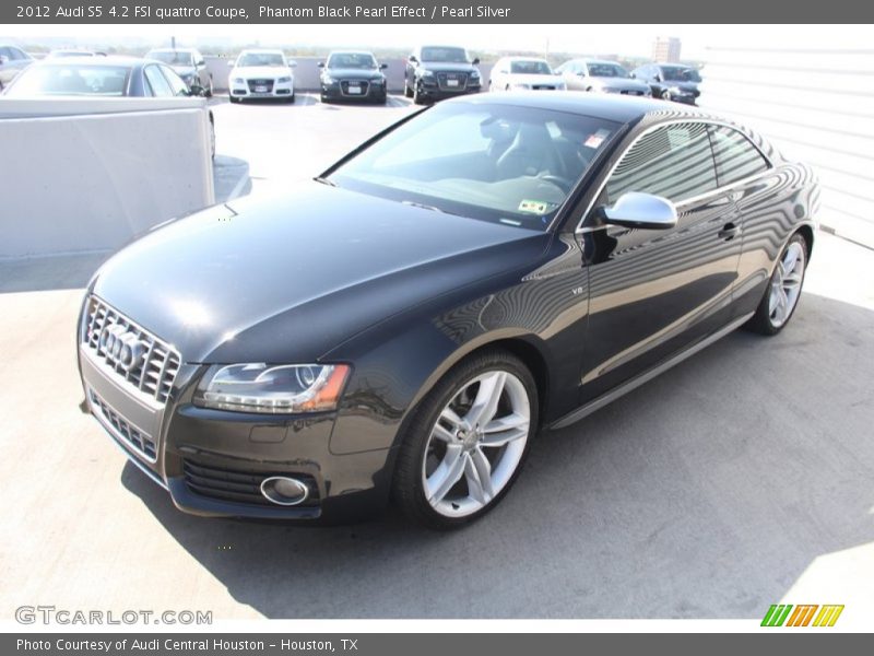 Phantom Black Pearl Effect / Pearl Silver 2012 Audi S5 4.2 FSI quattro Coupe