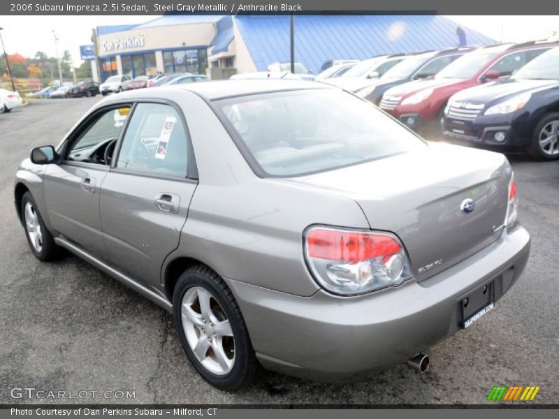 Steel Gray Metallic / Anthracite Black 2006 Subaru Impreza 2.5i Sedan