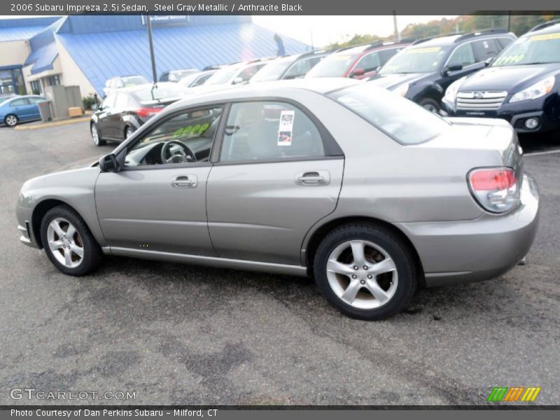 Steel Gray Metallic / Anthracite Black 2006 Subaru Impreza 2.5i Sedan