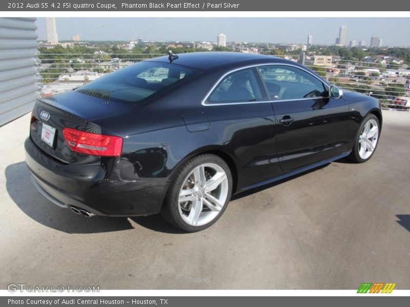 Phantom Black Pearl Effect / Pearl Silver 2012 Audi S5 4.2 FSI quattro Coupe