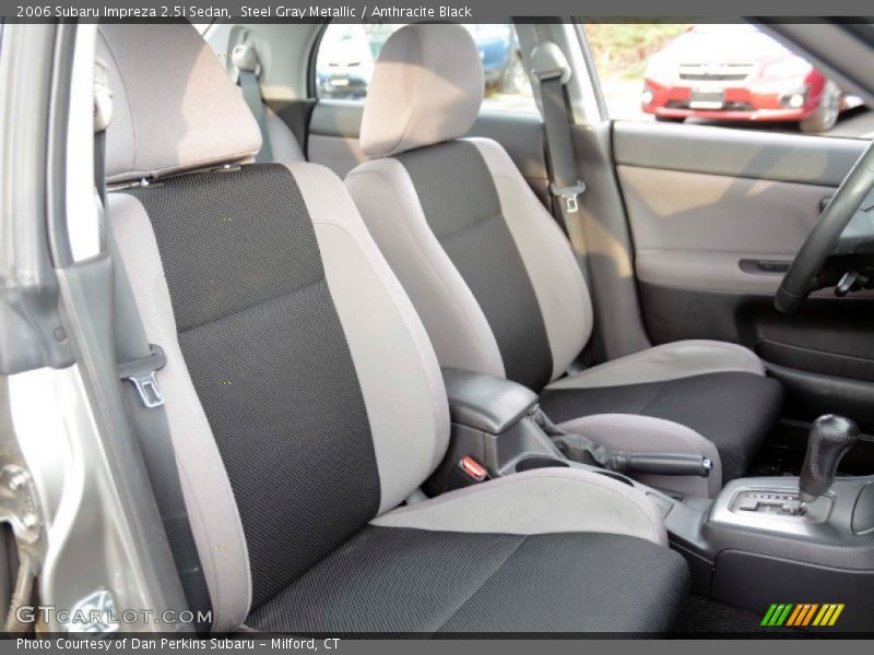 Steel Gray Metallic / Anthracite Black 2006 Subaru Impreza 2.5i Sedan