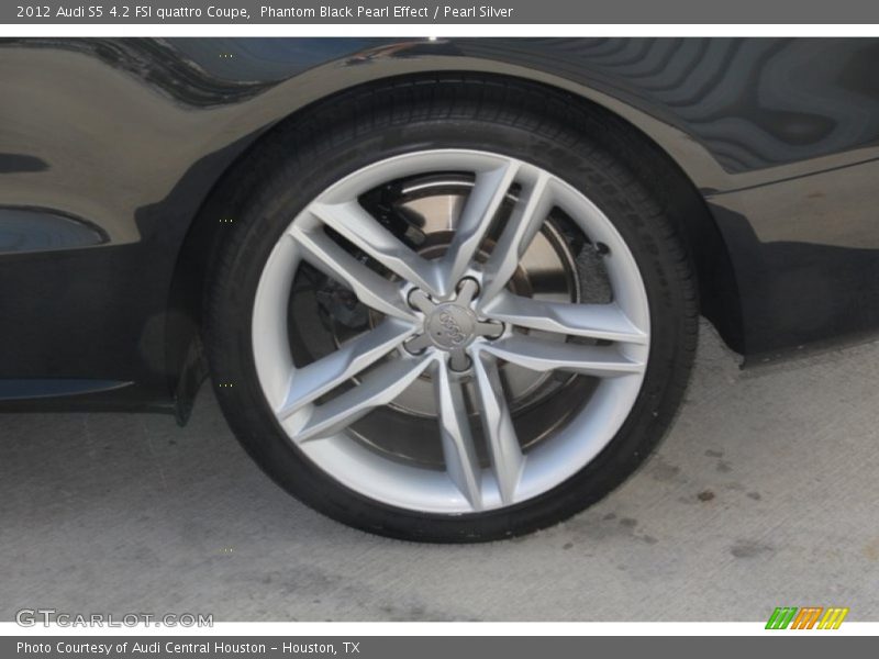 Phantom Black Pearl Effect / Pearl Silver 2012 Audi S5 4.2 FSI quattro Coupe