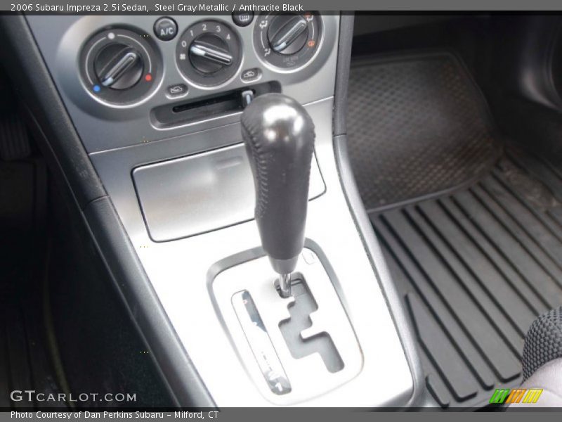 Steel Gray Metallic / Anthracite Black 2006 Subaru Impreza 2.5i Sedan