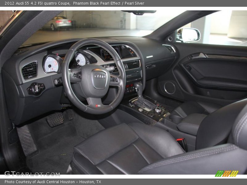 Phantom Black Pearl Effect / Pearl Silver 2012 Audi S5 4.2 FSI quattro Coupe