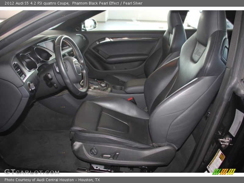 Phantom Black Pearl Effect / Pearl Silver 2012 Audi S5 4.2 FSI quattro Coupe