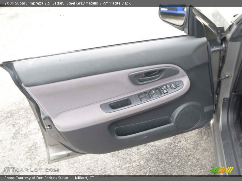 Steel Gray Metallic / Anthracite Black 2006 Subaru Impreza 2.5i Sedan