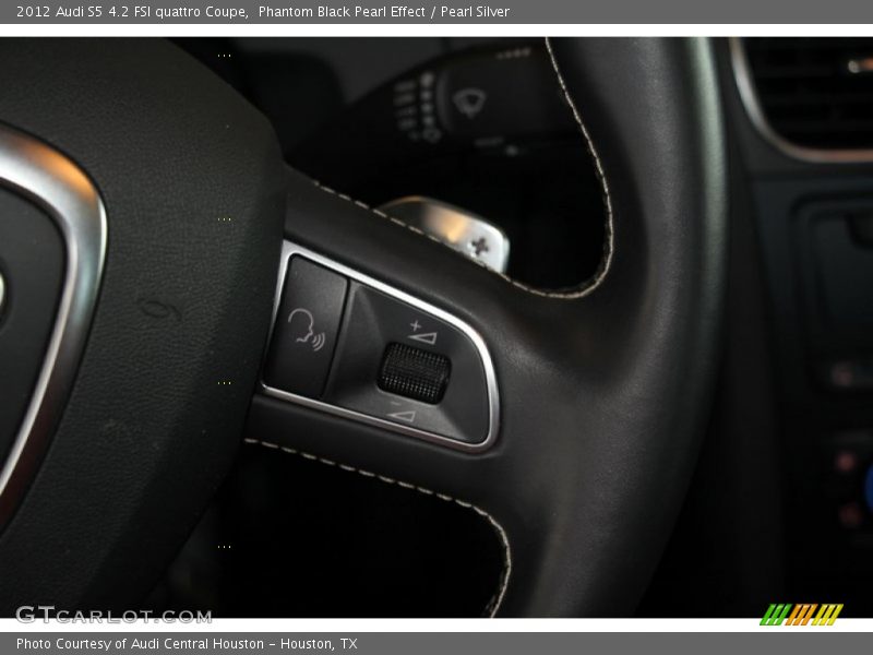 Phantom Black Pearl Effect / Pearl Silver 2012 Audi S5 4.2 FSI quattro Coupe