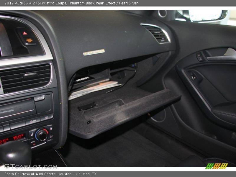 Phantom Black Pearl Effect / Pearl Silver 2012 Audi S5 4.2 FSI quattro Coupe