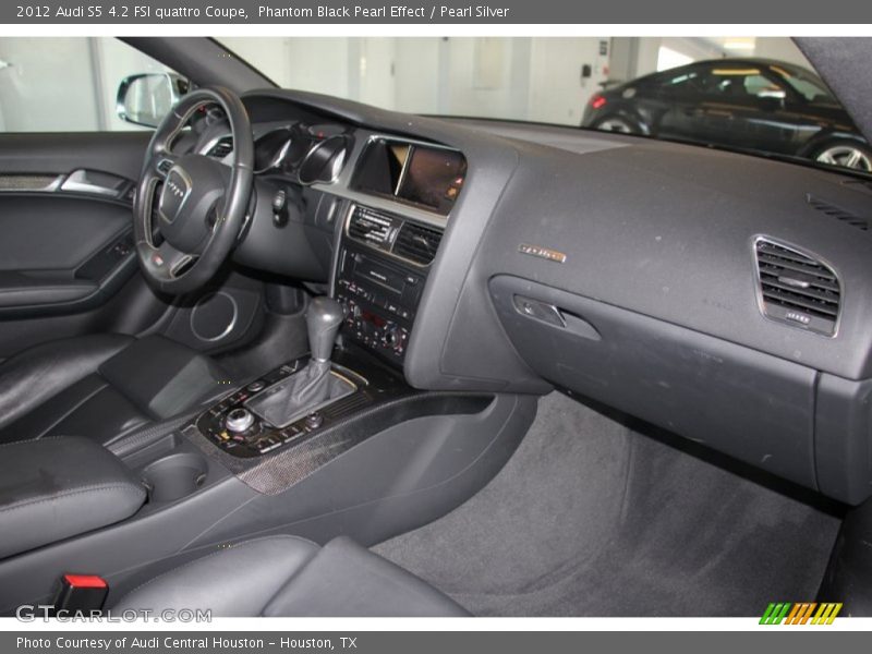 Phantom Black Pearl Effect / Pearl Silver 2012 Audi S5 4.2 FSI quattro Coupe