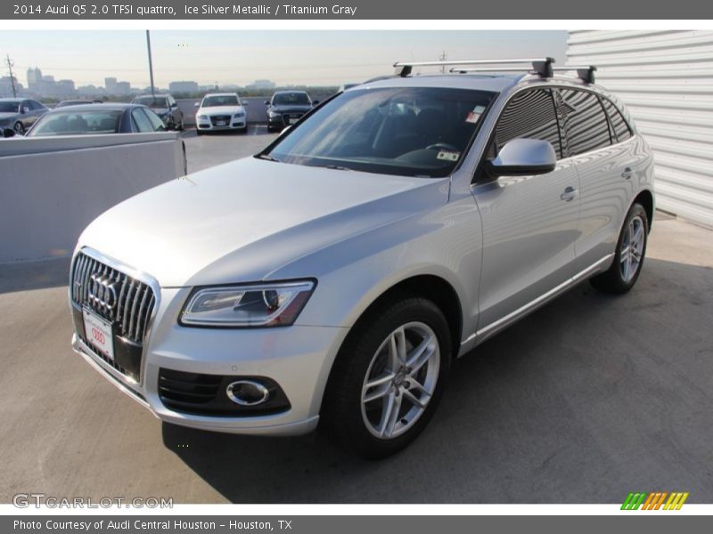 Ice Silver Metallic / Titanium Gray 2014 Audi Q5 2.0 TFSI quattro