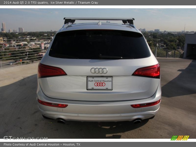 Ice Silver Metallic / Titanium Gray 2014 Audi Q5 2.0 TFSI quattro