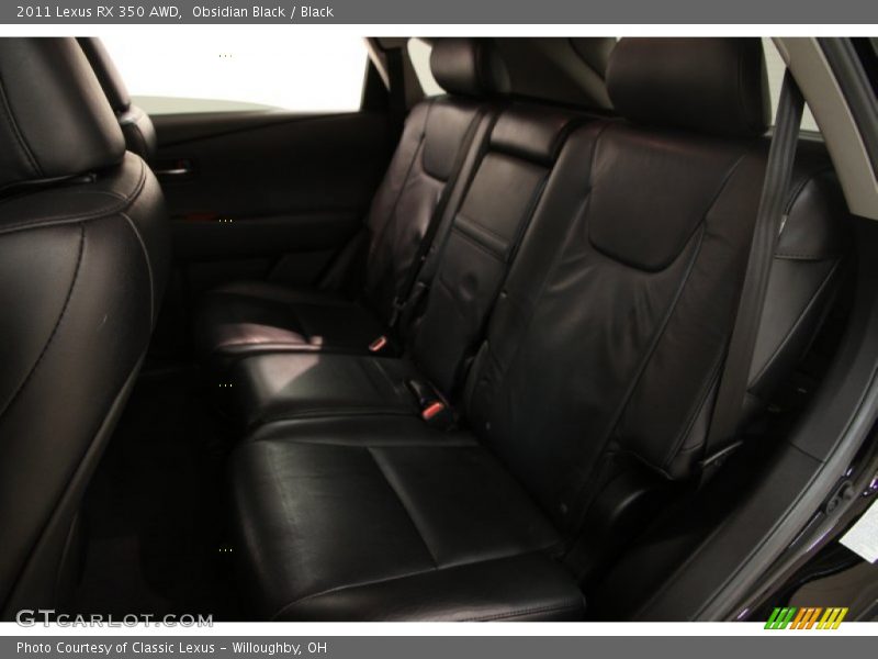 Obsidian Black / Black 2011 Lexus RX 350 AWD